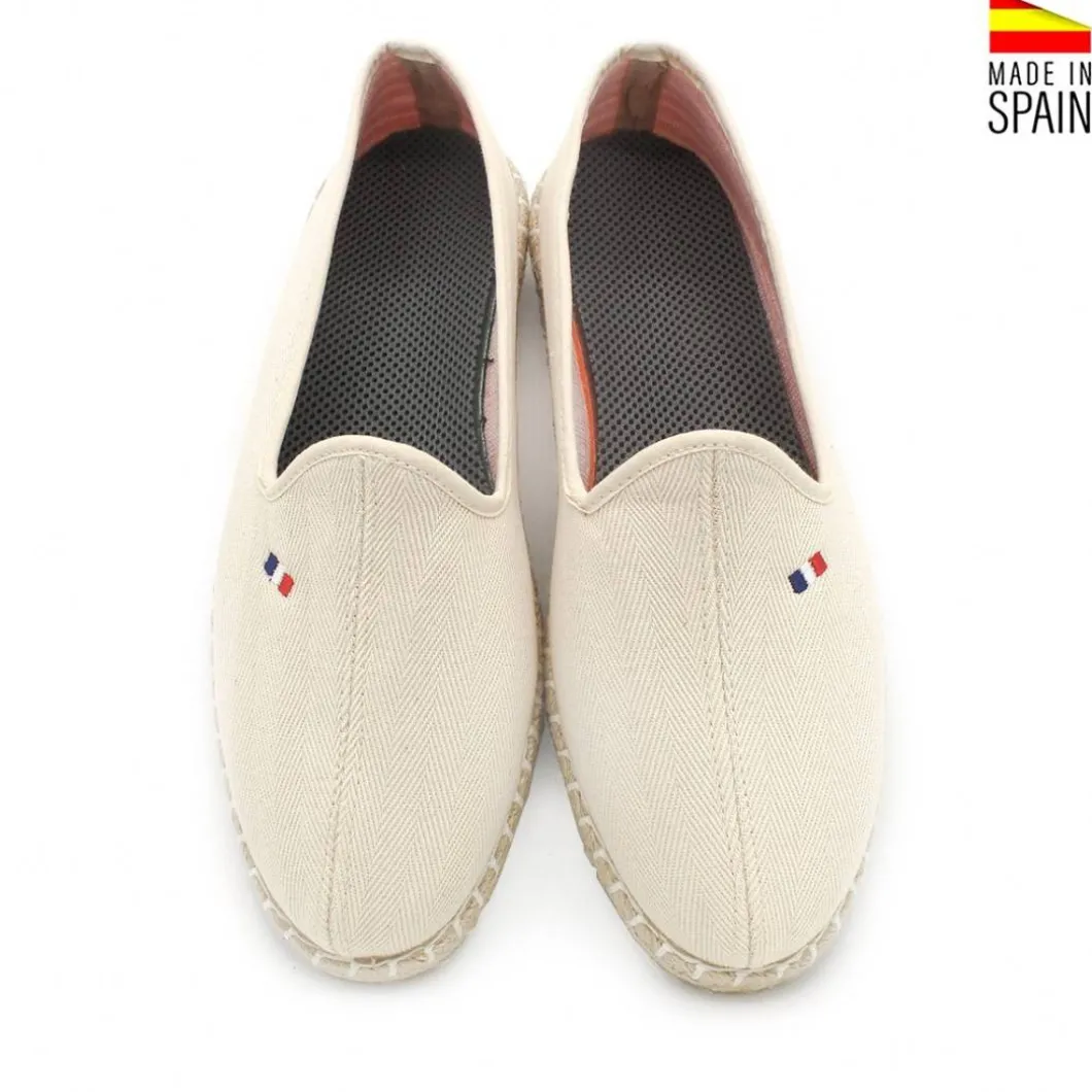 Alpargata espiga beige