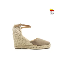 Alpargata hebilla Taupe