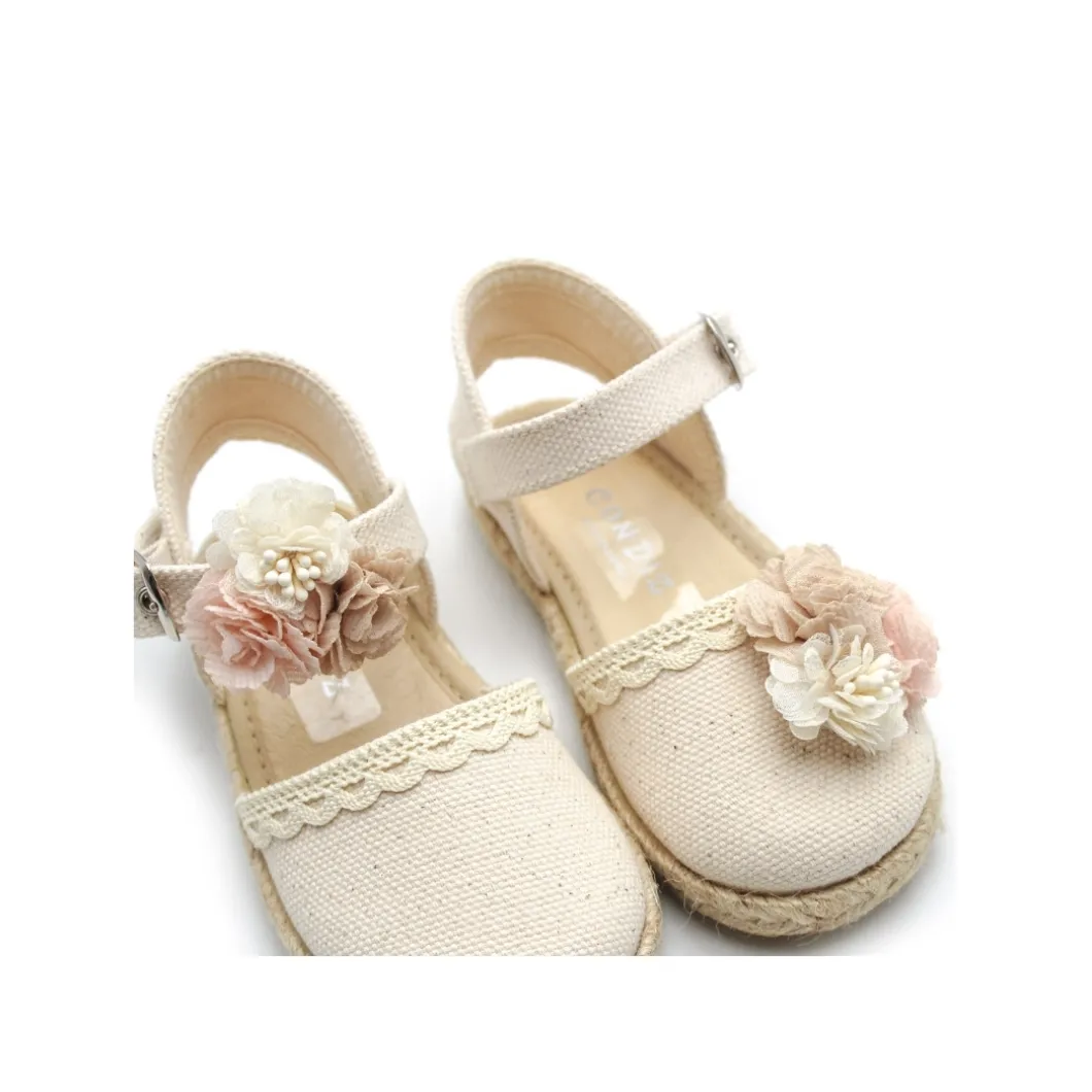 Alpargata niña 263 beige