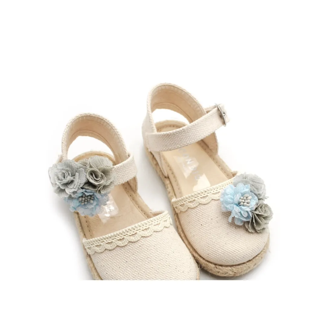 Alpargata niña 263 beige