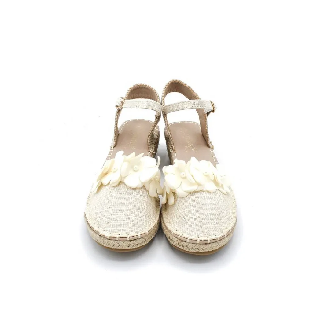 Alpargata niña A3336 beige