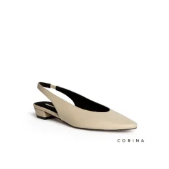 Bailarina beige destalonada