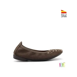 BAILARINA NENS STRASS TAUPE
