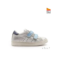 Bamba velcros metalizados Clic!