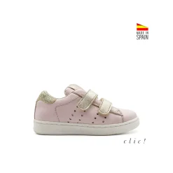 Bamba velcros pastel glitter Clic!
