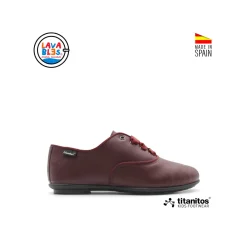 Blucher lavables burdeos