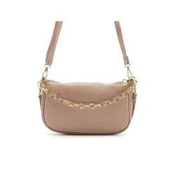 Bolso bandolera nude piel cadena