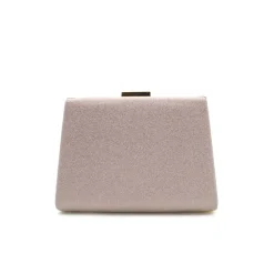 Bolso mano lurex brillo rosa