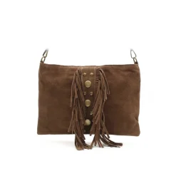 Bolso marrón estilo bohemio