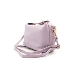 Bolso minimalista lila