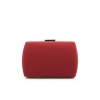 Bolso rojo fiesta ovalado