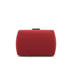 Bolso rojo fiesta ovalado
