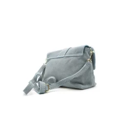 Bolso serraje azul celeste