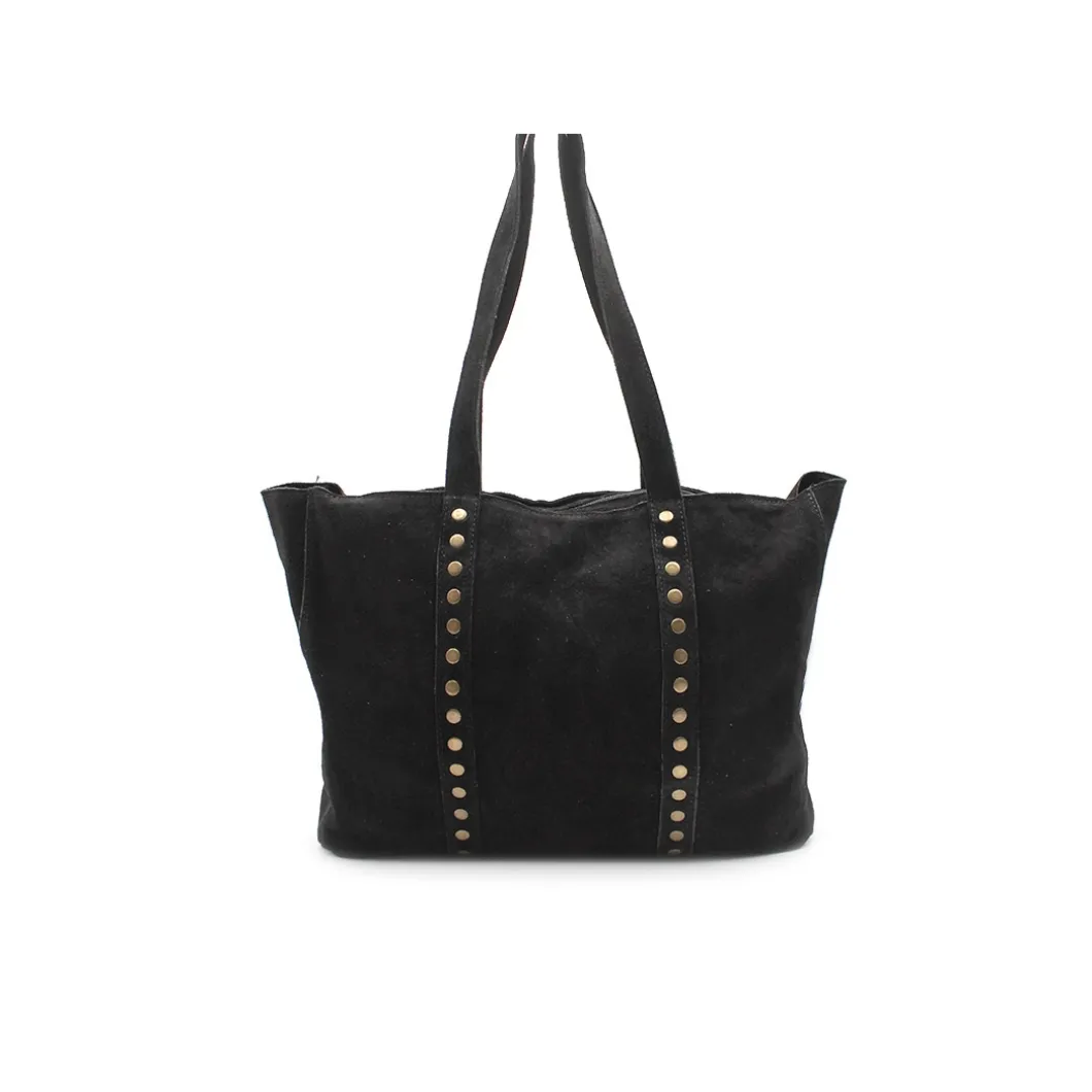 Bolso shopper serraje negro