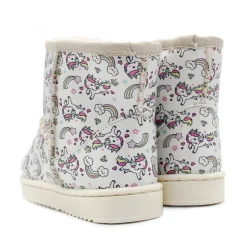Bota australiana impermeable unicornios beige