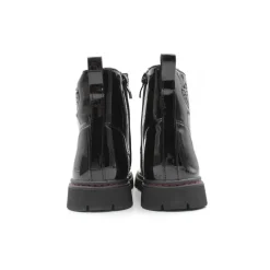 Bota charol militar negra