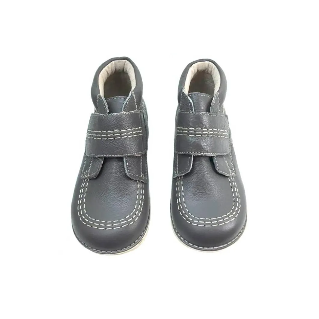 Bota Kike piel gris