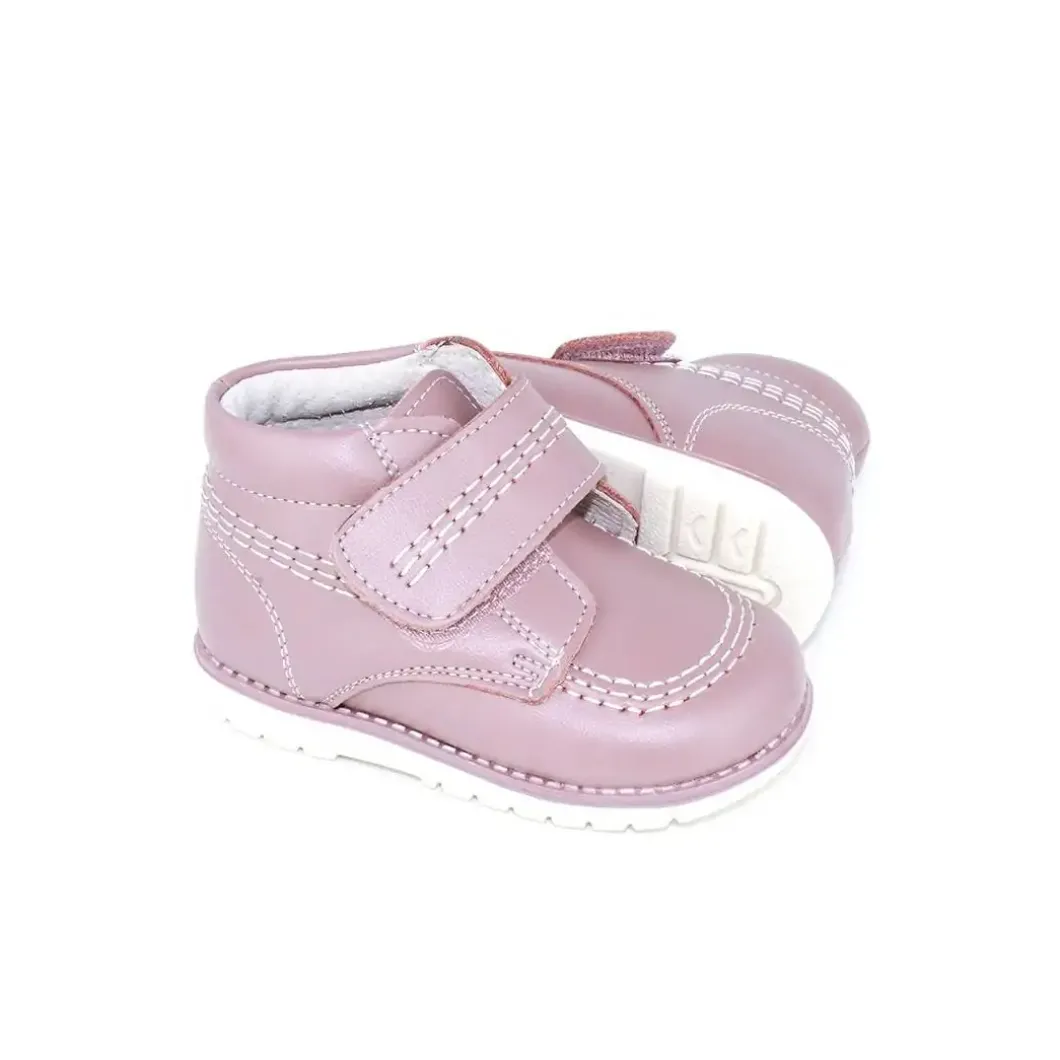 Bota Kike piel rosa