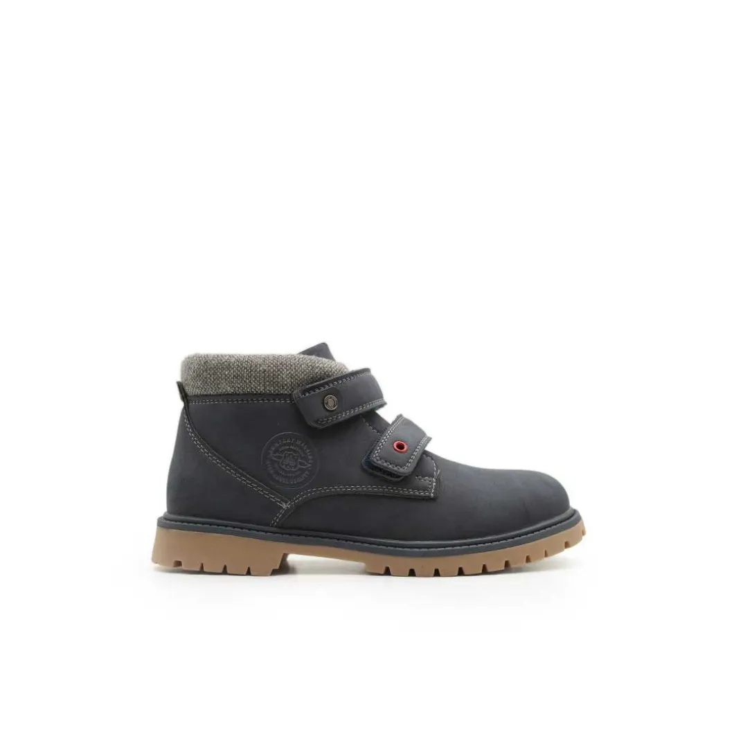 Bota marino estilo montaña con velcros