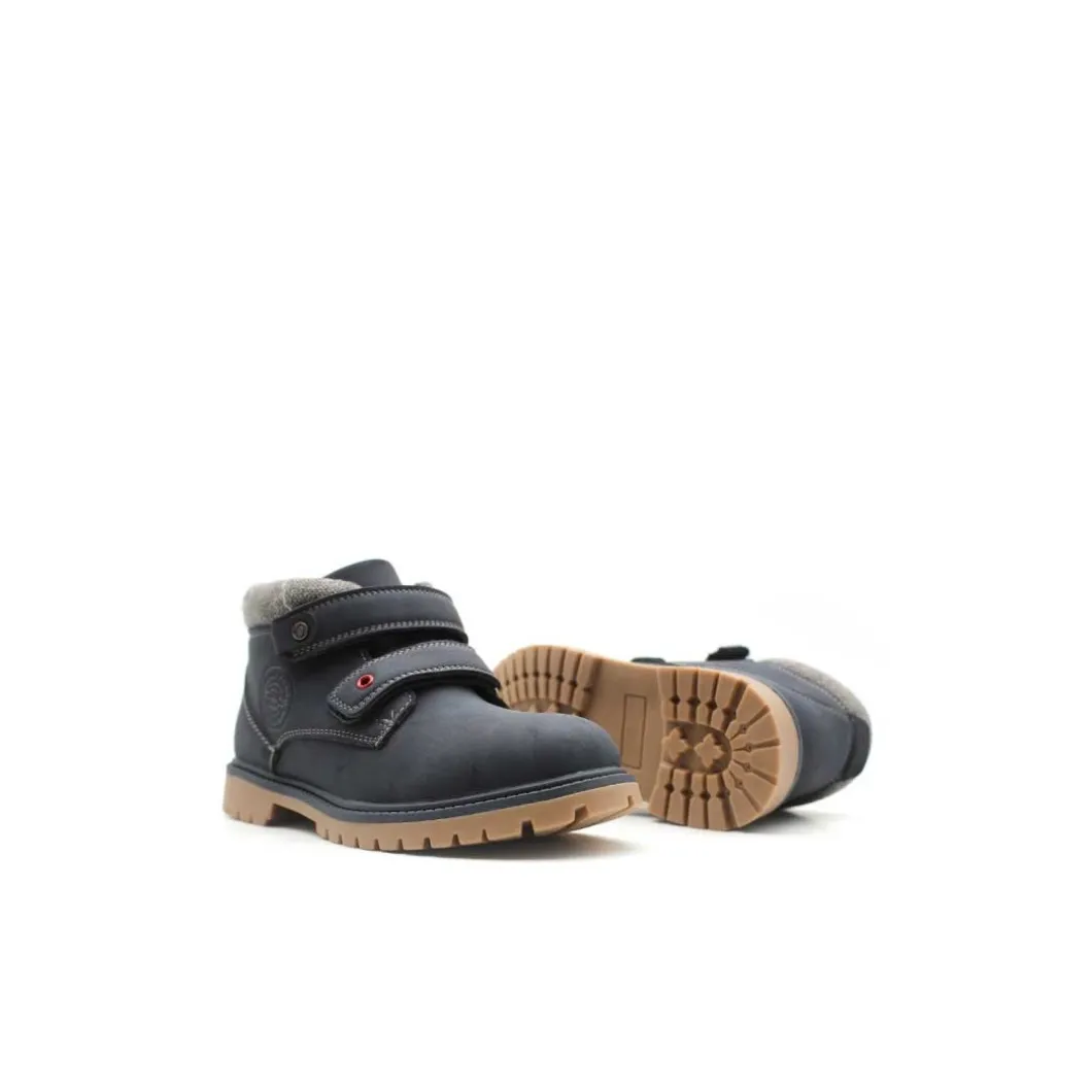 Bota marino estilo montaña con velcros