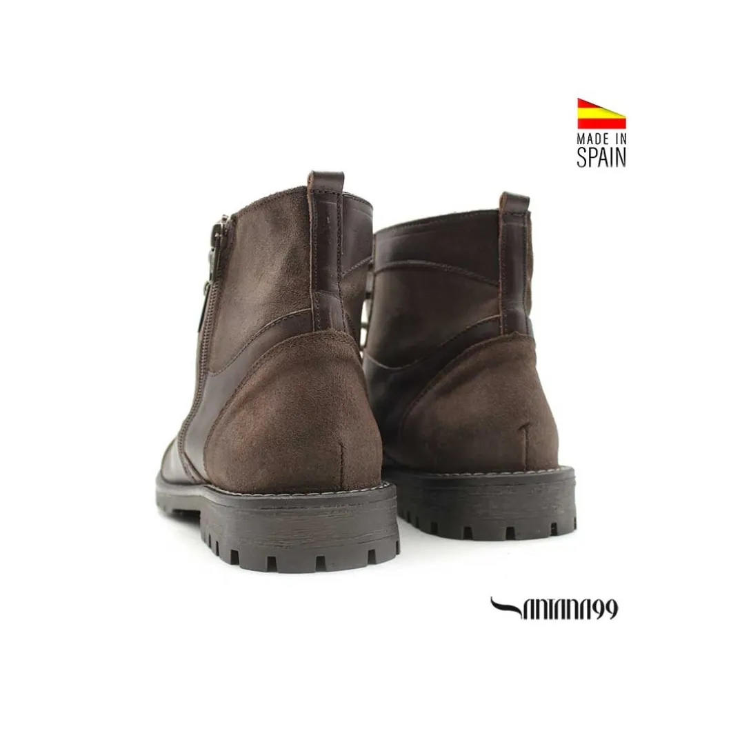Bota piel Munt Marrón