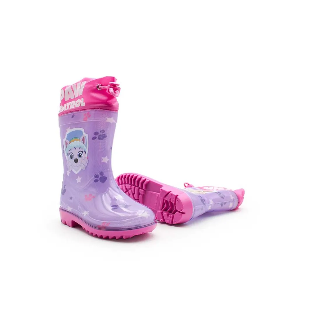 Botas agua lila Patrulla Canina