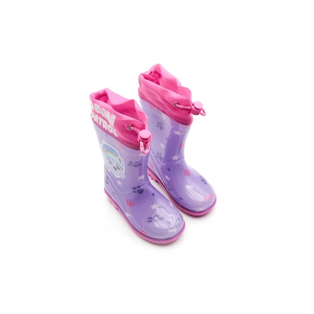 Botas agua lila Patrulla Canina