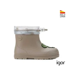 Botas de agua taupe Igor Mendi Dino