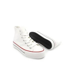 Botin CV plataforma blanco
