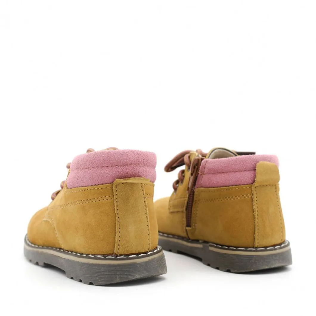 Botin estilo montaña panama rosa