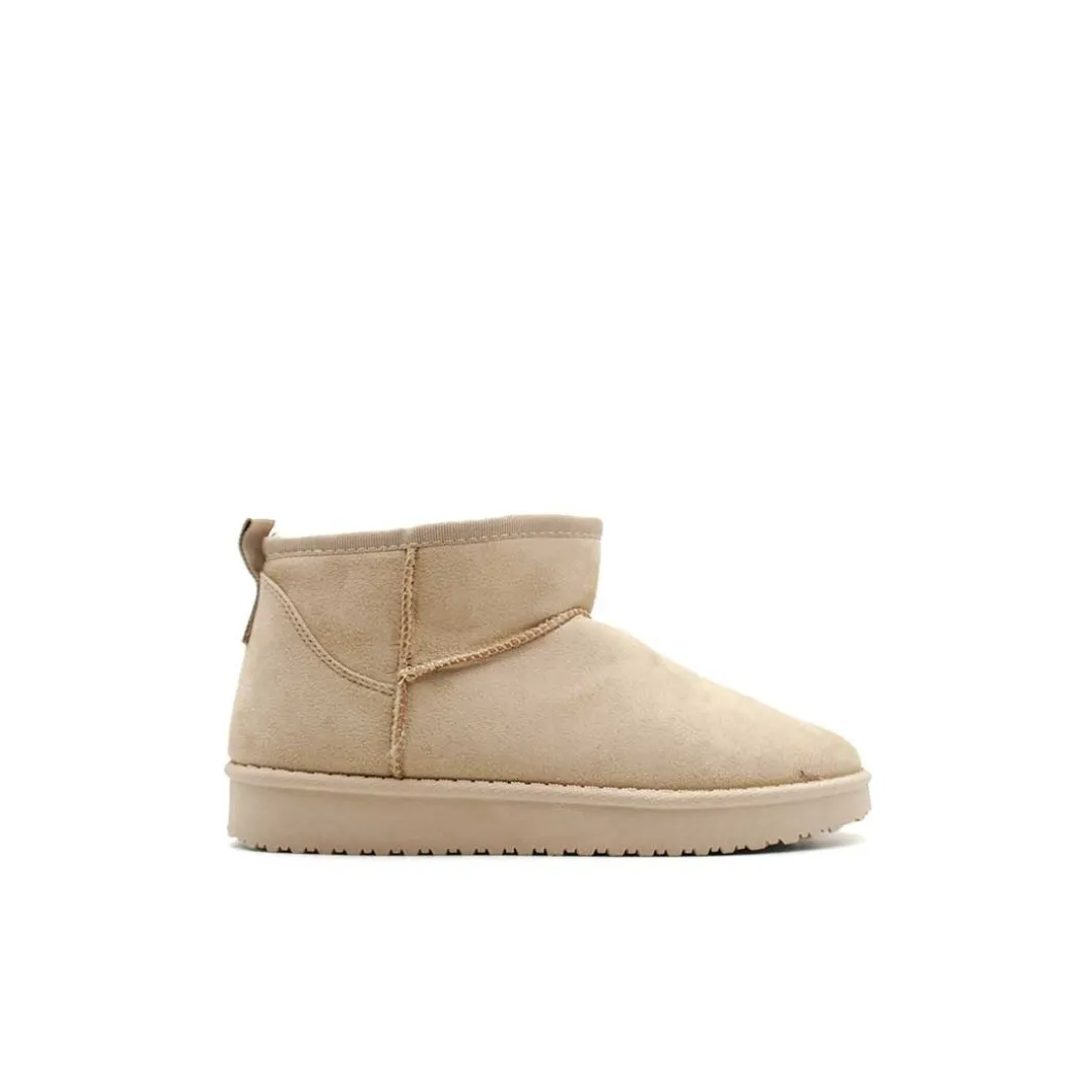 Botín australiano beige con pelo interior