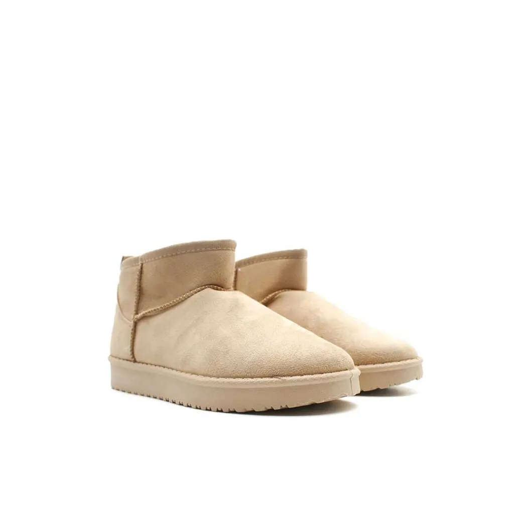 Botín australiano beige con pelo interior