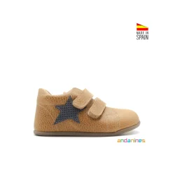 Botín Barefoot Andanines camel