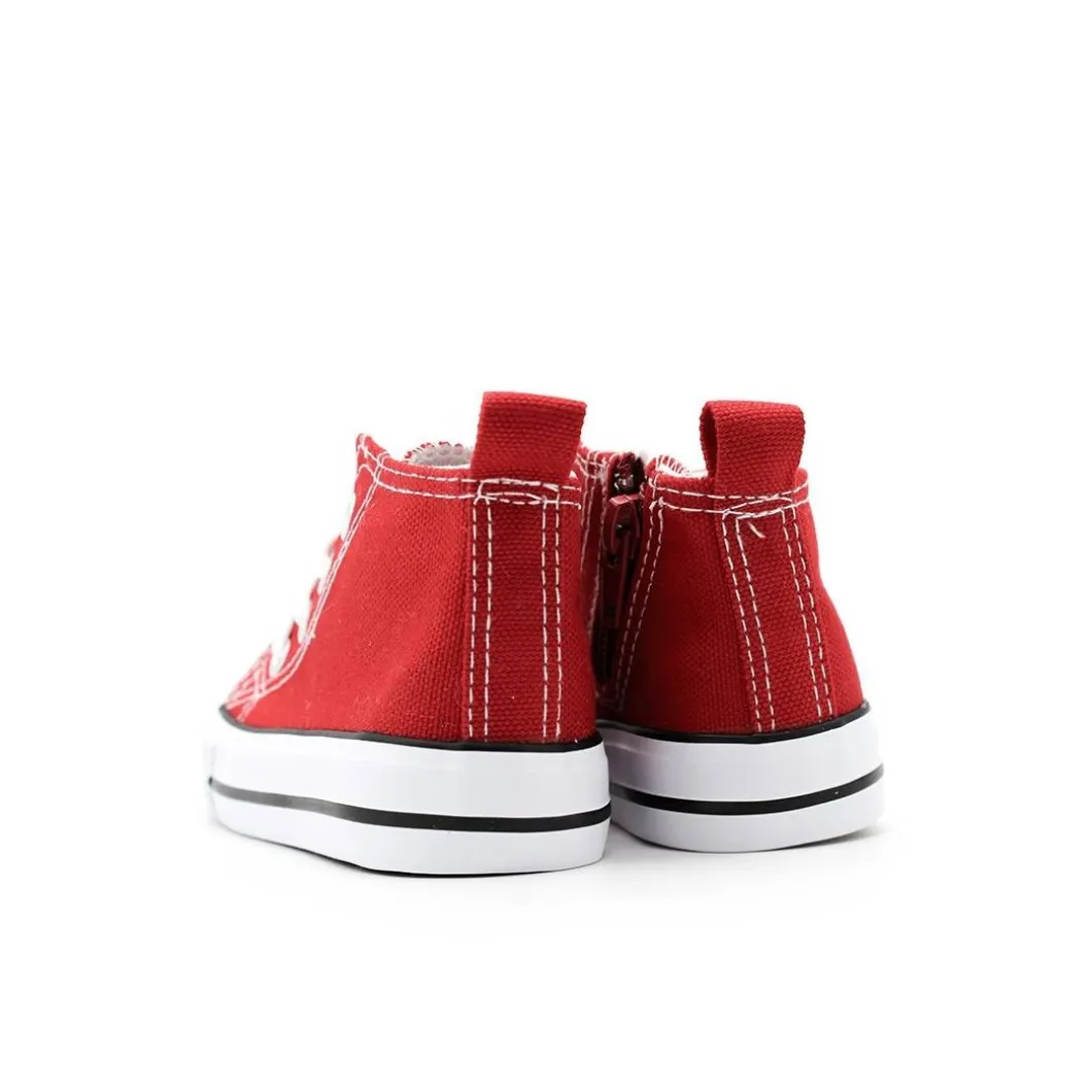 Botín CV Junior rojo