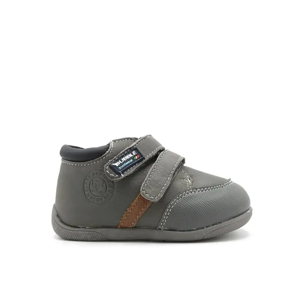 BOTÍN NIÑO FOOTWEAR PIEL GRIS