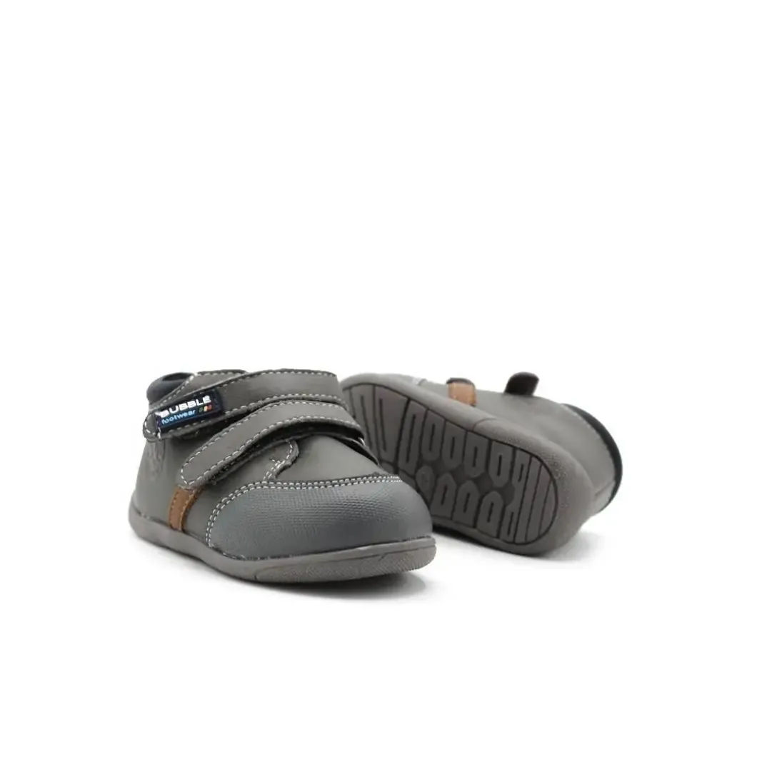BOTÍN NIÑO FOOTWEAR PIEL GRIS