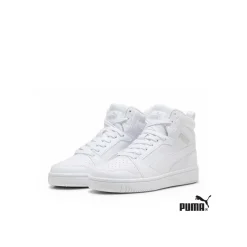 Botín Puma Rebound V6 Jr Mid Blanco