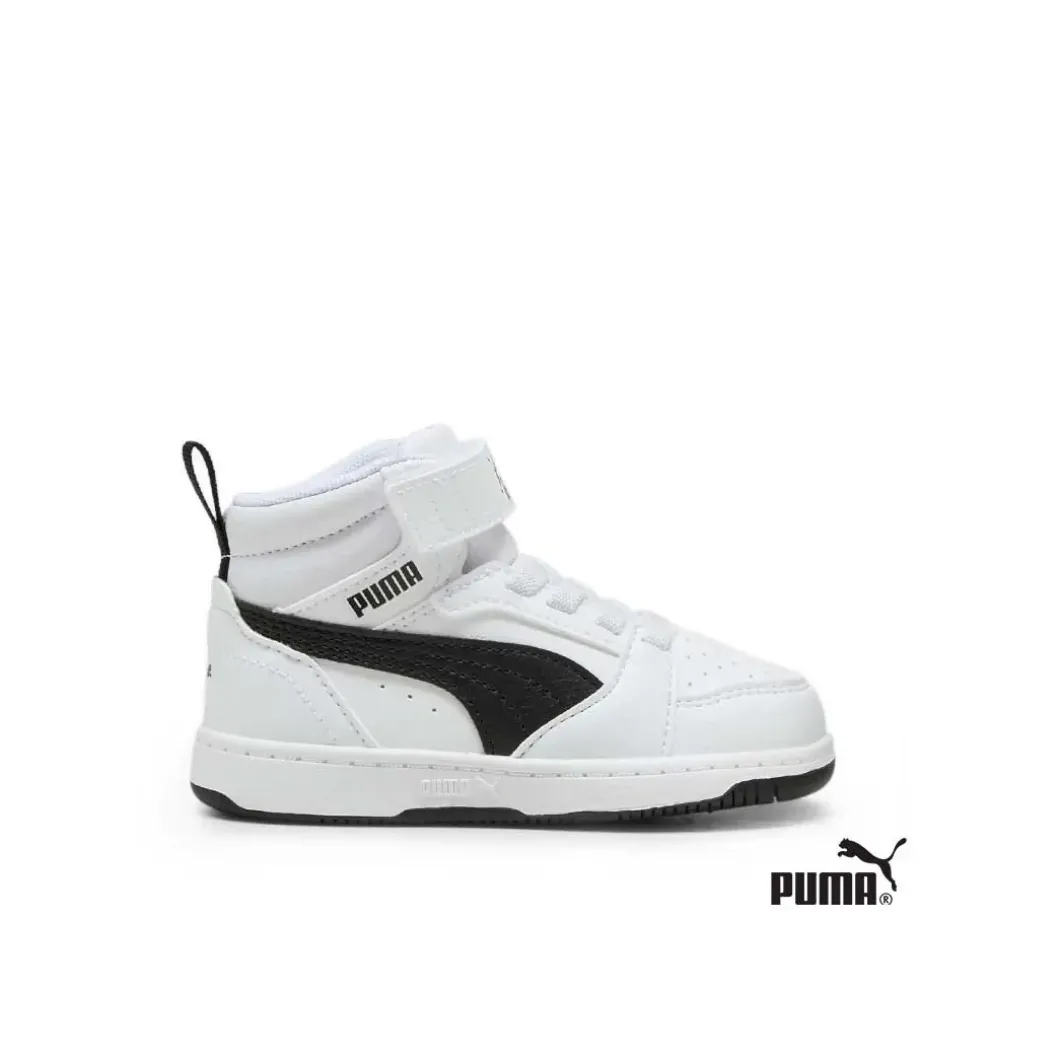 Botín Puma Rebound V6 Mid B/N