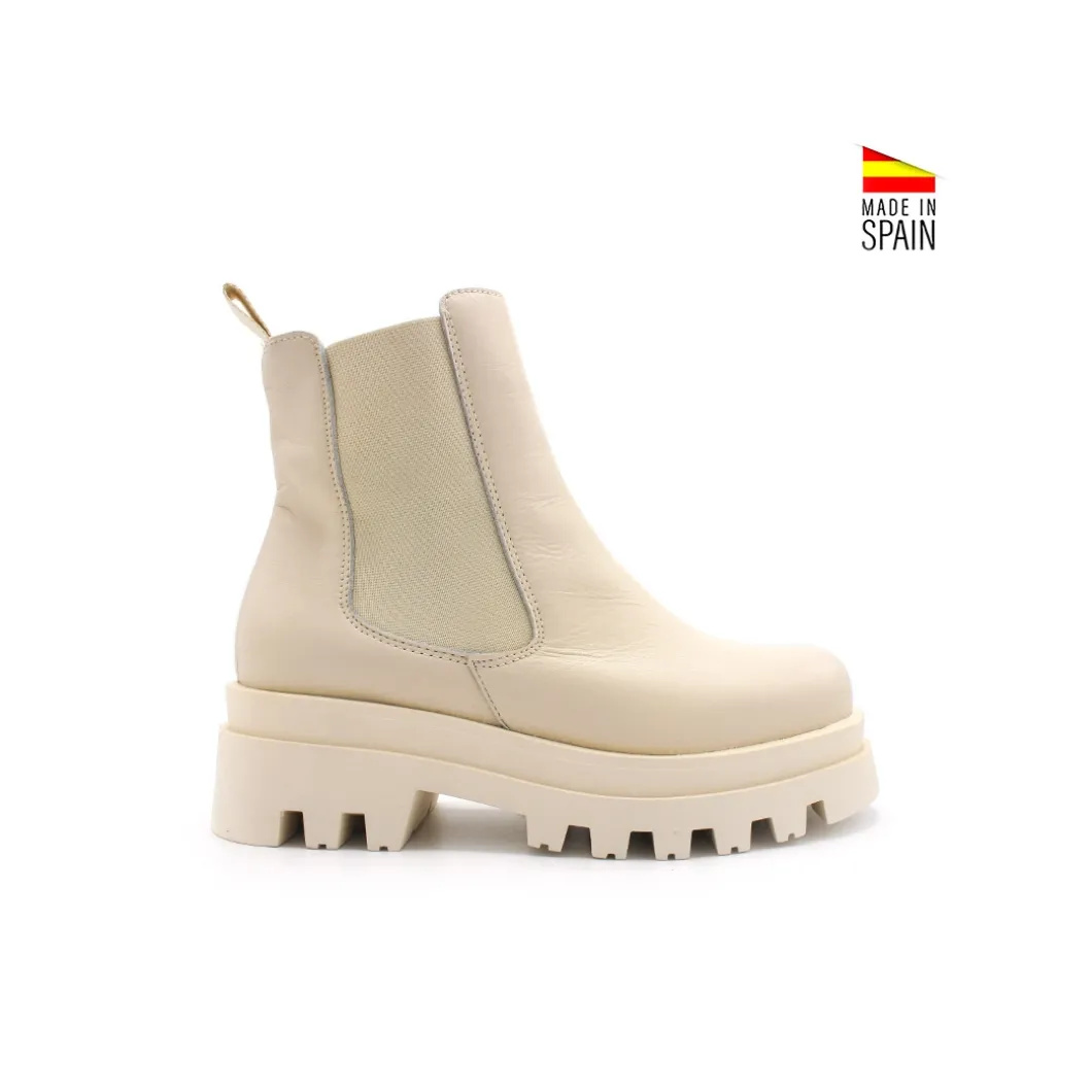 Botín track chelsea beige