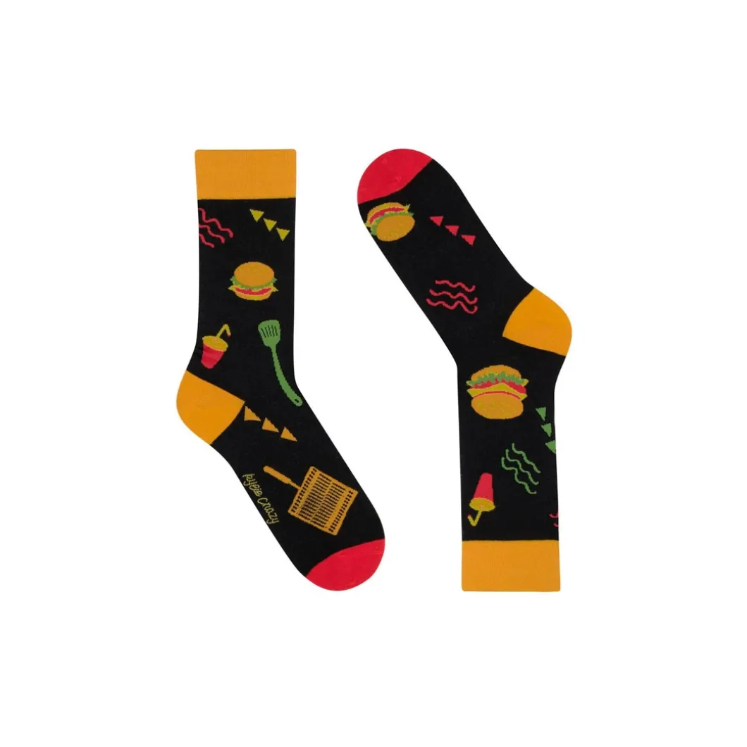 Calcetines divertidos Hamburguesa