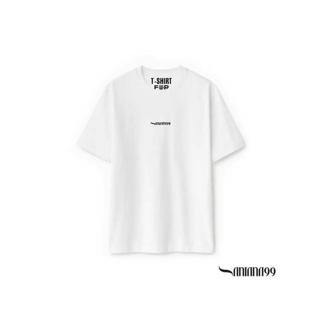 Camiseta Happy blanca Santana99