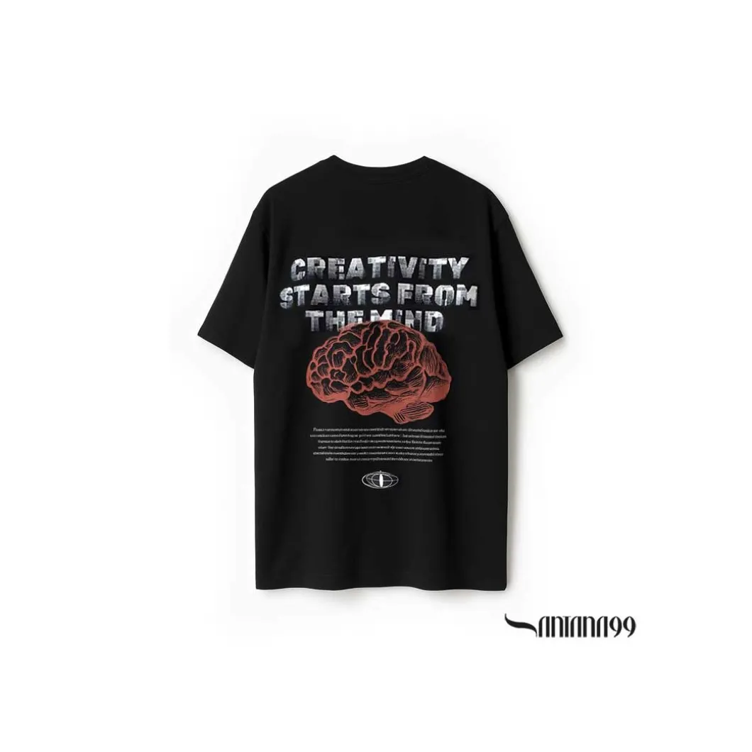 Camiseta Mind negra Santana99