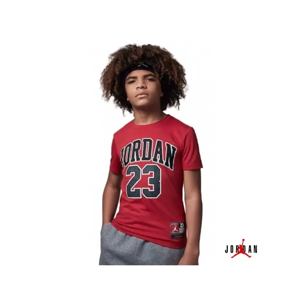 Camiseta roja Jordan 23 kids