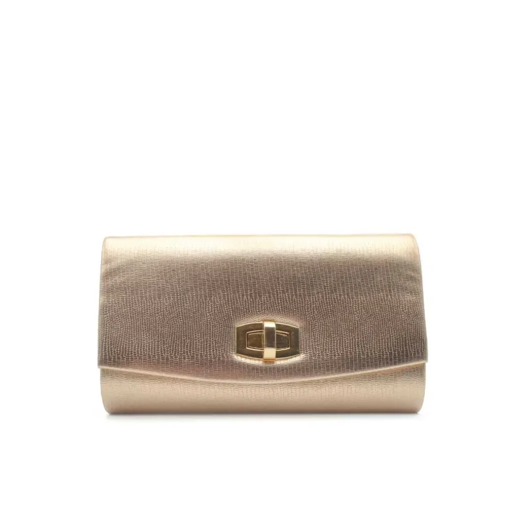 Cartera fiesta bronce