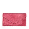 Cartera strass fucsia