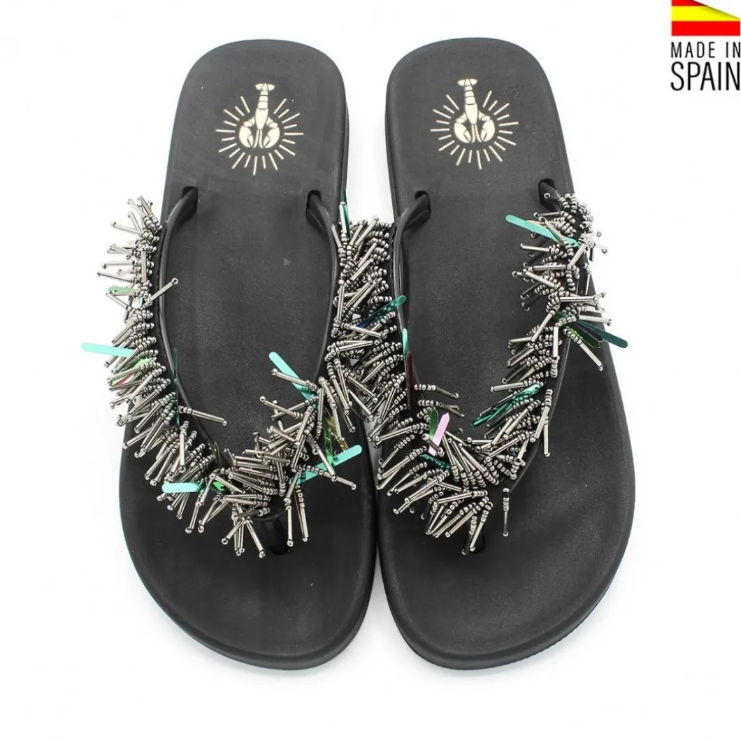 Chancla Tears plata