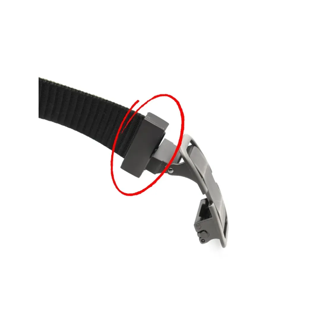 Cinturón reversible gris