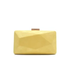 Clutch asimétrico amarillo