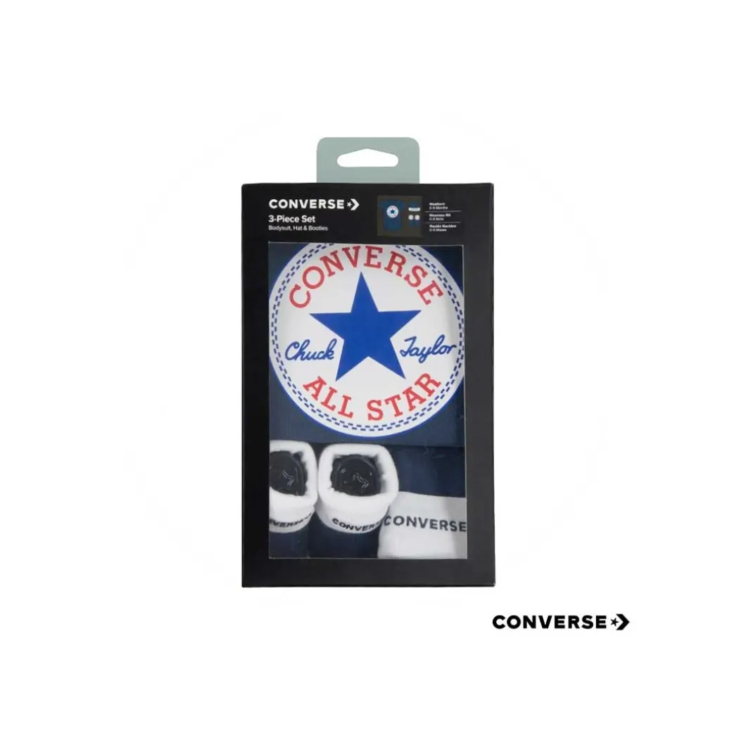 Conjunto bebé Converse marino
