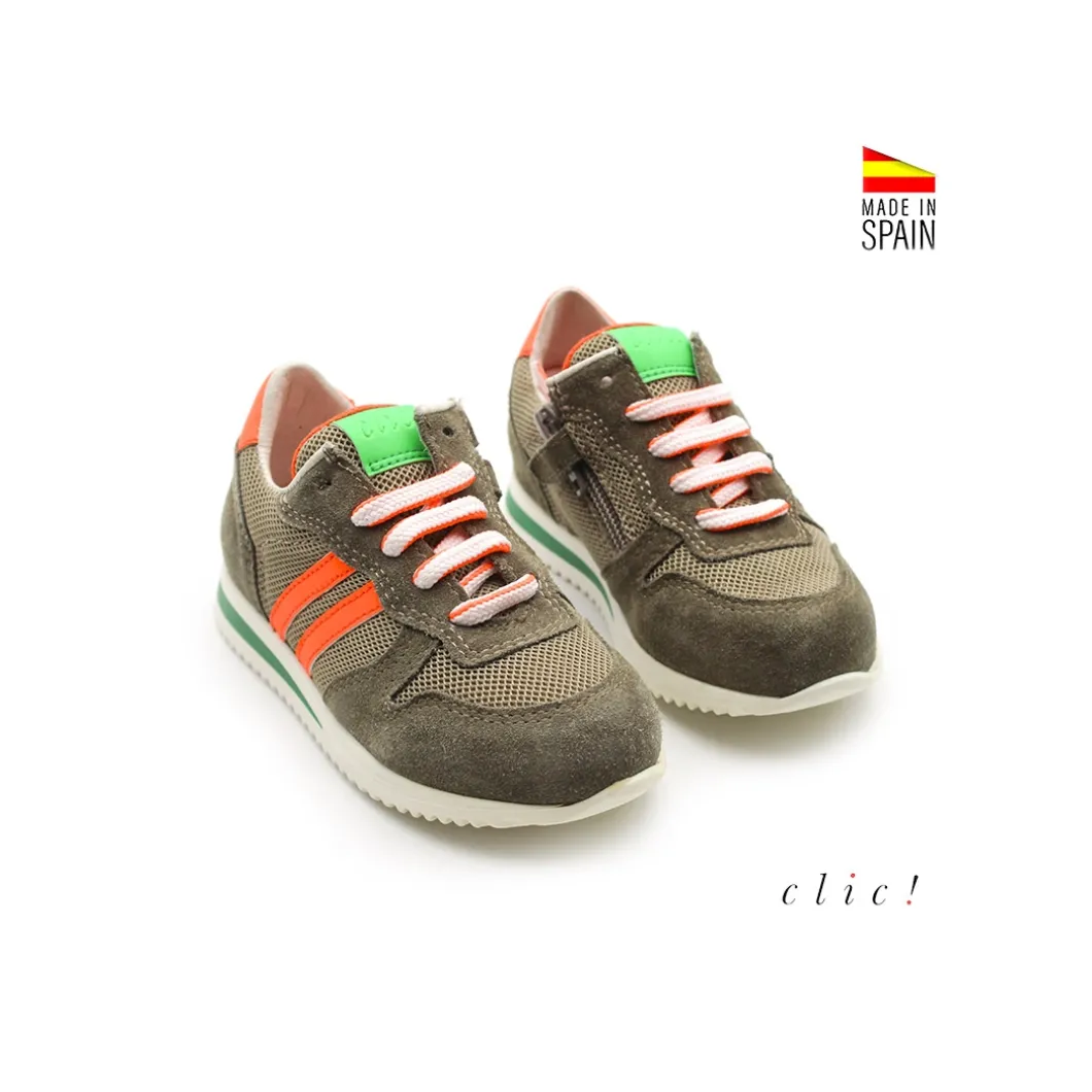 Deportiva Clic! de piel new lines
